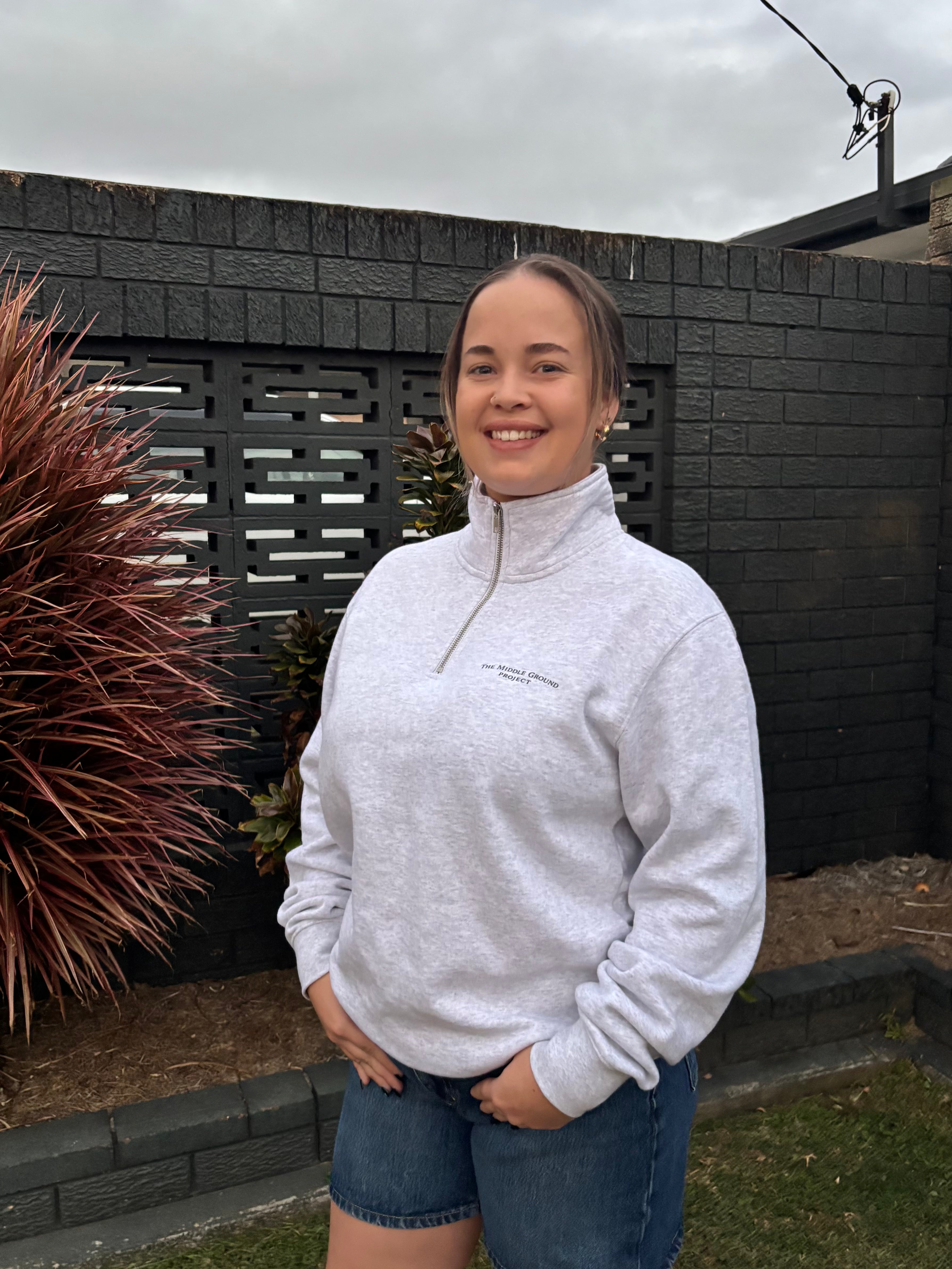 The Middle Ground Project Half Zip