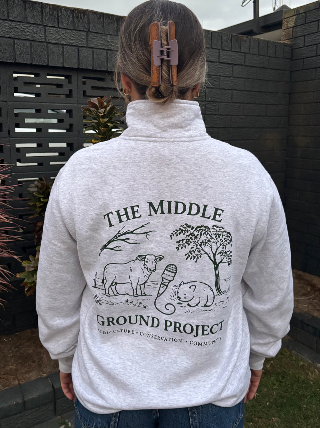 The Middle Ground Project Half Zip