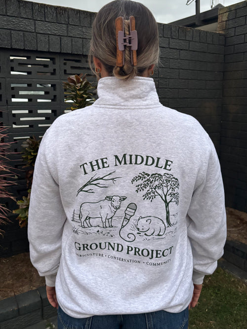 The Middle Ground Project Half Zip